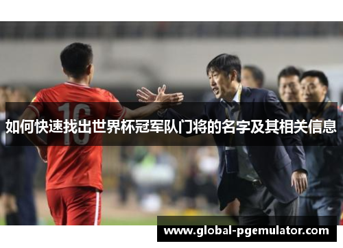 如何快速找出世界杯冠军队门将的名字及其相关信息