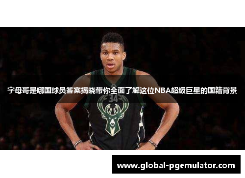 字母哥是哪国球员答案揭晓带你全面了解这位NBA超级巨星的国籍背景